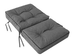 Набор из 3 подушек для качелей Hobbygarden Venus 180 см, серый цена и информация | Подушки, наволочки, чехлы | 220.lv