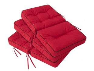 Набор из 3 подушек для качелей Hobbygarden Venus 180 см, красный цена и информация | Подушки, наволочки, чехлы | 220.lv