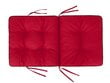3 spilvenu komplekts šūpolēm Hobbygarden Venus 180 cm, sarkans цена и информация | Krēslu paliktņi | 220.lv