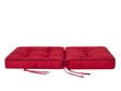 3 spilvenu komplekts šūpolēm Hobbygarden Venus 180 cm, sarkans цена и информация | Krēslu paliktņi | 220.lv