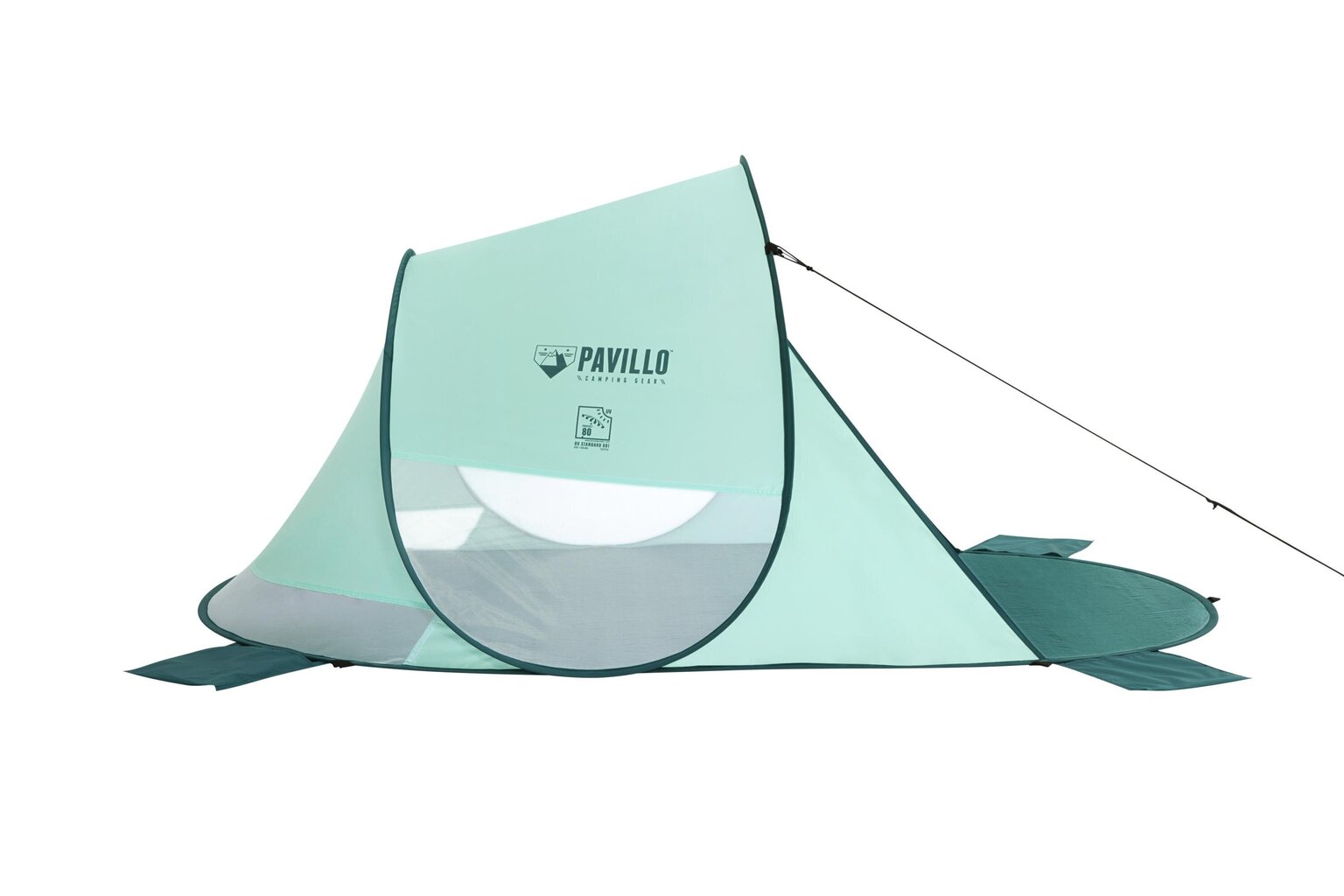 Pludmales telts Pavillo Beach Quick 2, zaļa цена и информация | Teltis | 220.lv
