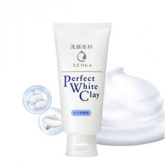 Shiseido Senka Perfect White Clay пенка для умывания с белой глиной 120г цена и информация | Средства для очищения лица | 220.lv