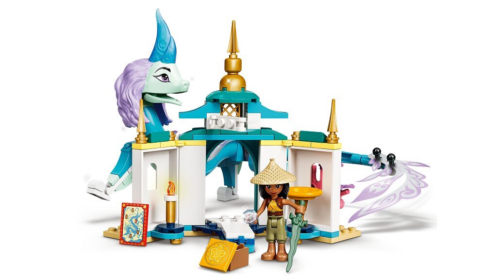 43184 LEGO® | Disney Princess Raja un Sisu pūķis cena un informācija | Konstruktori | 220.lv