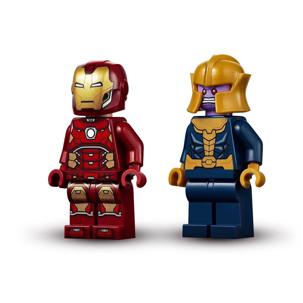 76170 LEGO®Super heroes Dzelzs Vīrs pret Thanos cena un informācija | Konstruktori | 220.lv