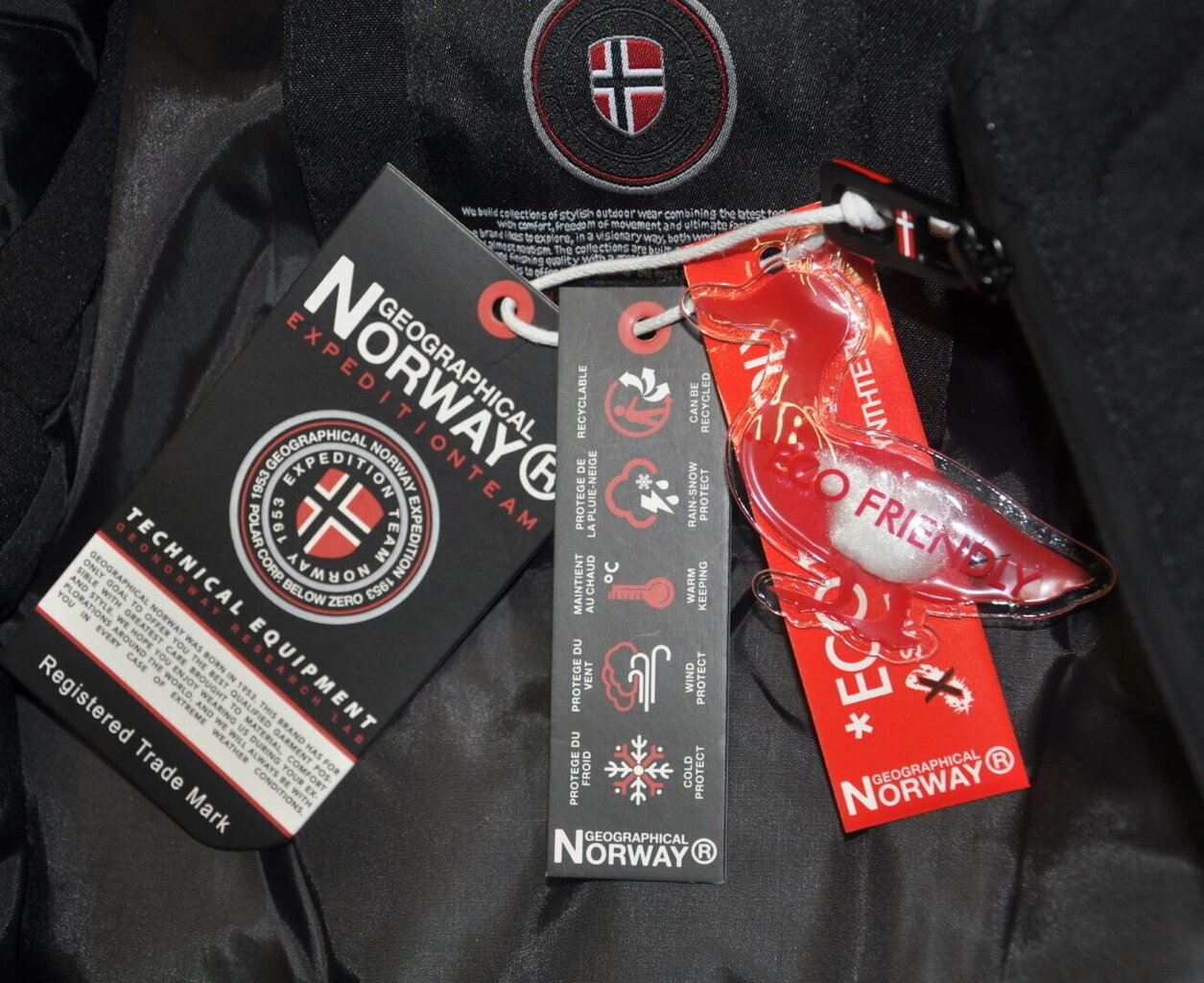 Virsjaka vīriešiem Geographical Norway Direct Men Black 079 cena un informācija | Vīriešu virsjakas | 220.lv