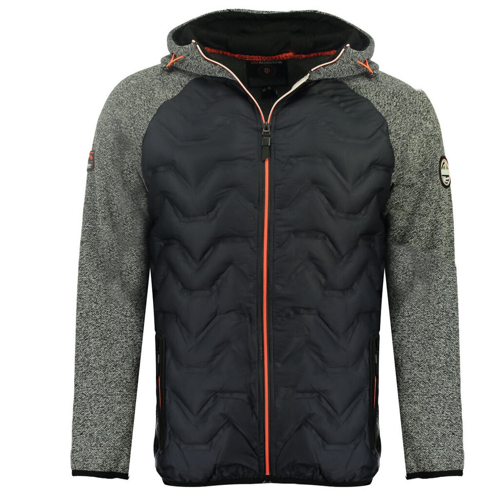 Virsjaka vīriešiem Geographical Norway Globe Men Grey / Black 025 цена и информация | Vīriešu virsjakas | 220.lv