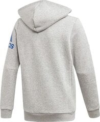 Свитер для мальчиков Adidas Must Haves Badge of Sport Track Jr Hoodie 116см цена и информация | Свитеры, жилетки, пиджаки для мальчиков | 220.lv