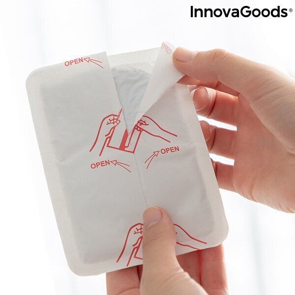 Līmējošie ķermeni sildoši plāksteri Hotpads InnovaGoods, 4 gab. cena un informācija | Pirmā palīdzība | 220.lv