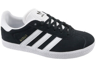 Sporta apavi bērniem Adidas Originals Gazelle, melni цена и информация | Детская спортивная обувь | 220.lv