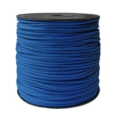 Веревка для вязания 5.5 мм. цвет синий(Нр. 25) 200 м. цена и информация | Принадлежности для вязания крючком | 220.lv