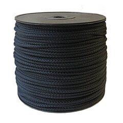 Веревка для вязания 5.5 мм. цвет темно синий(Нр. 29) 200 м. цена и информация | Принадлежности для вязания крючком | 220.lv
