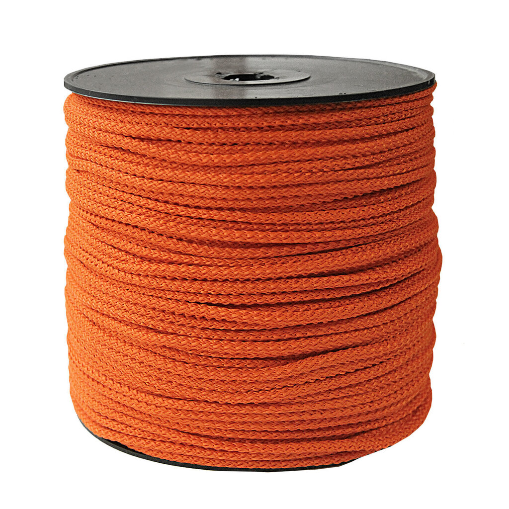 Aukla tamborēšanai 5.5 mm. krāsa oranža spīdīga (Nr. 92) 200 m. cena un informācija | Tamborēšana | 220.lv