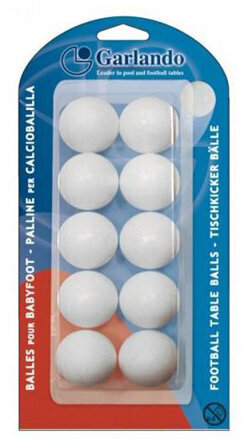 Bumbiņas galda spēlei 10gab baltas цена и информация | Galda tenisa raketes, somas un komplekti | 220.lv