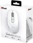 MOUSE USB OPTICAL WRL/OZAA WHITE 24035 TRUST цена и информация | Peles | 220.lv