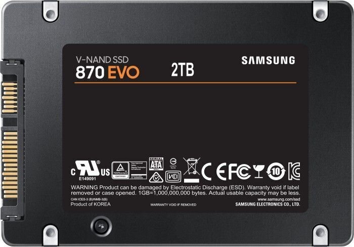 Samsung MZ-77E2T0B/EU cena un informācija | Iekšējie cietie diski (HDD, SSD, Hybrid) | 220.lv