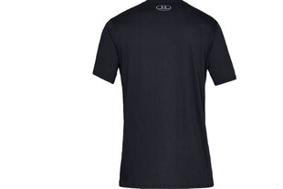 Sporta krekls vīriešiem Under Armour sportstyle logo tee, melns cena un informācija | Sporta apģērbs vīriešiem | 220.lv