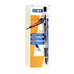 Pildspalva lodīšu 0.29mm, melna cena un informācija | Rakstāmpiederumi | 220.lv