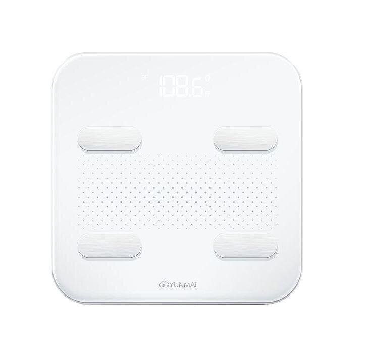 Smart Scale with 13 Body Measurement Functions Yunmai S M1805 (white) cena un informācija | Ķermeņa svari, bagāžas svari | 220.lv