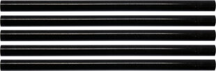 Палочки горячего клея черные 11x200 мм, 5 шт. Yato (YT-82433) цена и информация | Механические инструменты | 220.lv