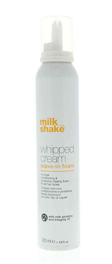 Nenoskalojamais kondicionieris-matu putas Milk Shake Conditioning Whipped Cream, 200 ml cena un informācija | Matu uzlabošanai | 220.lv