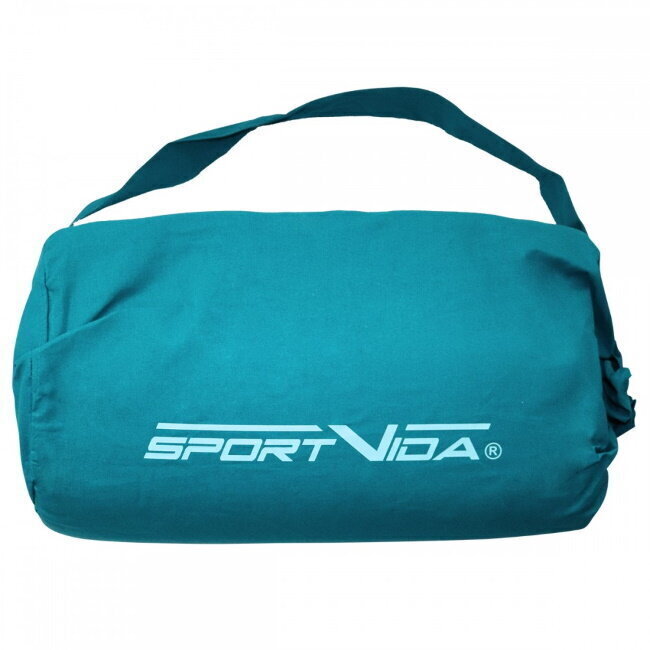 Sportvida 2in1 Akupunktūras Paklājs 66x40cm + Spilvens priekš jogas un masāžas ar somu Zils cena un informācija | Masāžas piederumi | 220.lv