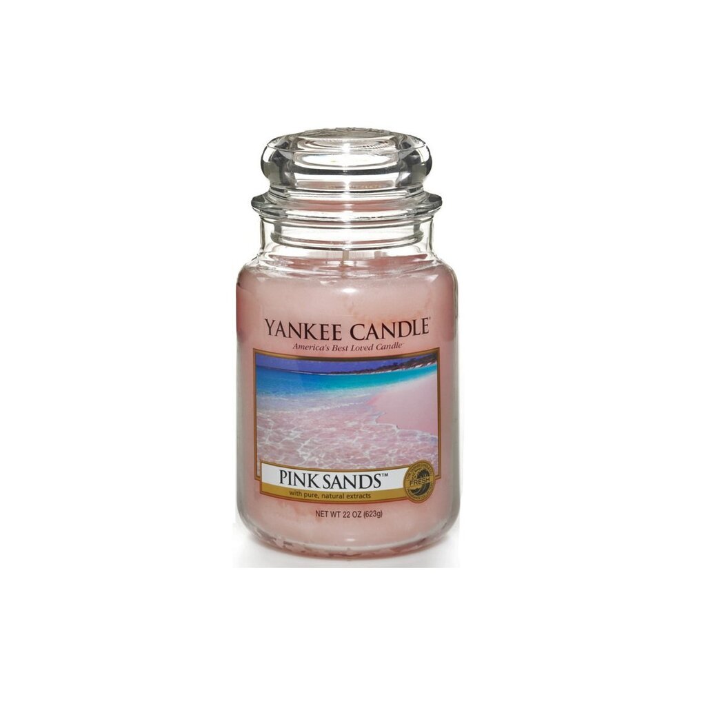 Aromātiskā svece Yankee Candle Pink Sands, 623 g цена и информация | Sveces un svečturi | 220.lv