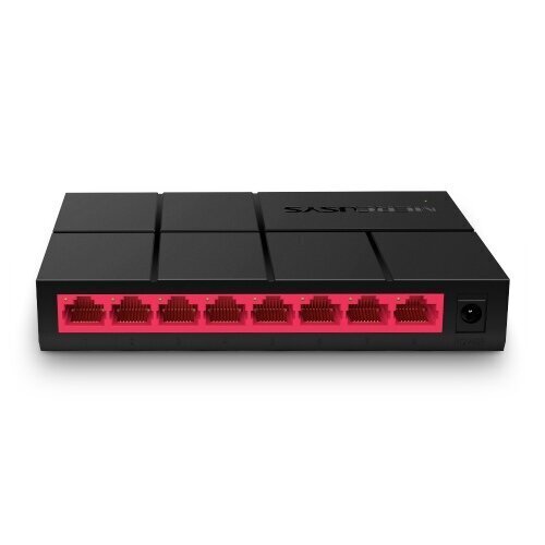 Komutators Mercusys MS108G 8-port cena un informācija | Komutatori (Switch) | 220.lv