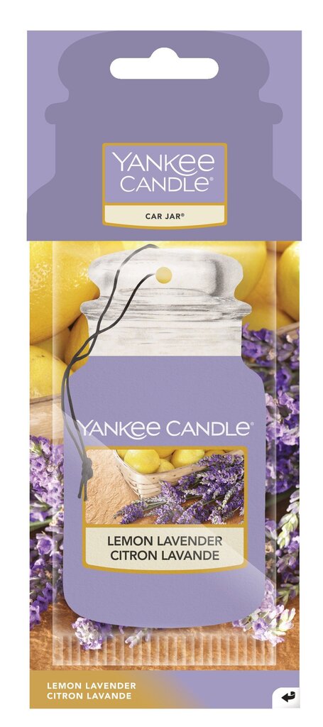 Automašīnas smaržas '' Lemon lavender'' car jar® cena un informācija | Auto gaisa atsvaidzinātāji | 220.lv
