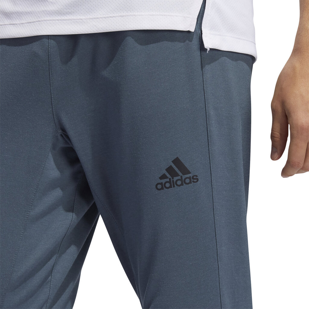 Adidas Bikses Vīriešiem City Fleece Pnt Legacy Blue cena un informācija | Sporta apģērbs vīriešiem | 220.lv