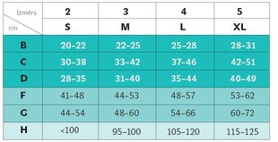 Medicīniskās elastīgās garās kompresijas zeķes, 1. klase (18-21 mm Hg), Elast 0402, bēšas cena un informācija | Sieviešu zeķes | 220.lv