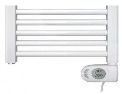 Elektriskais radiators vannasistabai Zehnder Aura PBEZ-150-60 / MQ, 150x60 cm, balts cena un informācija | Dvieļu žāvētāji | 220.lv