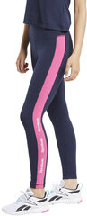 Reebok Legingi Te Linear Logo Ct L Blue Pink cena un informācija | Sporta apģērbs sievietēm | 220.lv