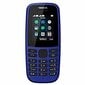 Nokia 105 (2019), 4MB, Dual SIM, Blue cena un informācija | Mobilie telefoni | 220.lv