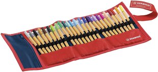 Tintes pildspalvu komplekts STABILO POINT88 ar penāli, 25 krāsas cena un informācija | Modelēšanas un zīmēšanas piederumi | 220.lv