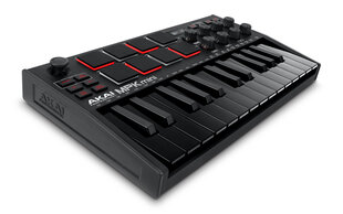 AKAI MPK MINI MK3 MIDI kontrolieris (melns) cena un informācija | Taustiņinstrumenti | 220.lv
