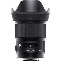 Sigma 28mm F1.4 DG HSM Art, Canon EF mount cena un informācija | Objektīvi | 220.lv