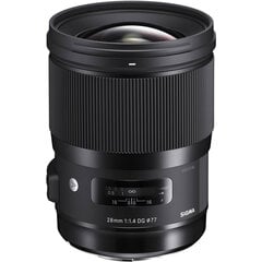 Sigma 28mm F1.4 DG HSM Art, Canon EF mount цена и информация | Объектив | 220.lv