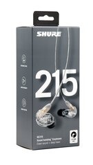 Shure SE215-CL-EFS цена и информация | Наушники с микрофоном Asus H1 Wireless Чёрный | 220.lv