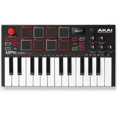 AKAI MPK MINI Play MIDI-контроллер (со встроенными звуками) цена и информация | Клавишные музыкальные инструменты | 220.lv