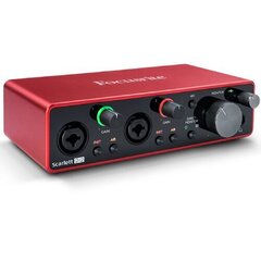 Focusrite Scarlett 2i2 USB Двухканальный аудиоинтерфейс цена и информация | Принадлежности для музыкальных инструментов | 220.lv