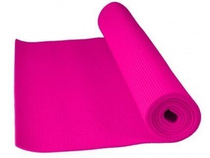 Power System Fitness yoga mat - sporta paklājs (6 mm) - rozā цена и информация | Vingrošanas paklāji | 220.lv