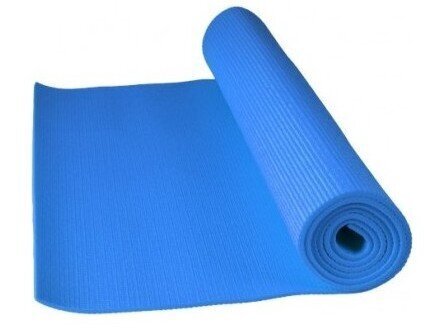 Power System Fitness yoga mat - sporta paklājs (6 mm) - zils цена и информация | Vingrošanas paklāji | 220.lv