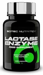 Gremošanas līdzeklis Scitec Nutrition Lactase Enzyme 100 tabletes cena un informācija | Citas piedevas un preparāti | 220.lv