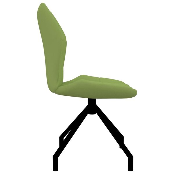 Ēdamistabas krēsli, zaļā krāsā, mākslīgā āda, 2 gab. atsauksme
