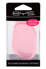 Спонж для макияжа Silicone Blending Oblong Pastel Pink BYS цена и информация | Кисти для макияжа, спонжи | 220.lv