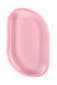 Silikona grima sūklis Oblong Pastel Pink BYS цена и информация | Kosmētikas otas, sūkļi | 220.lv