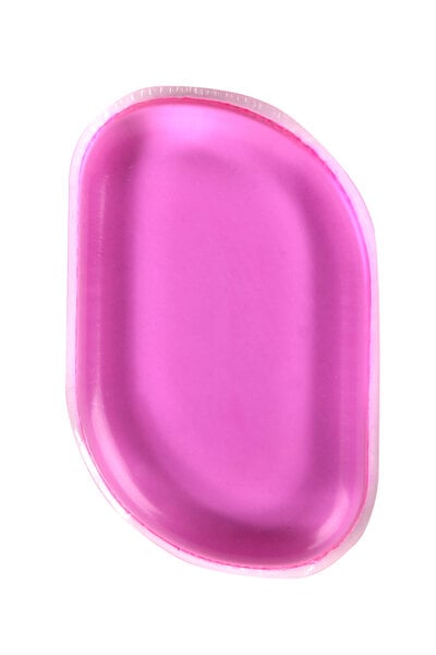 Silikona grima sūklis Oval Pink BYS cena un informācija | Kosmētikas otas, sūkļi | 220.lv