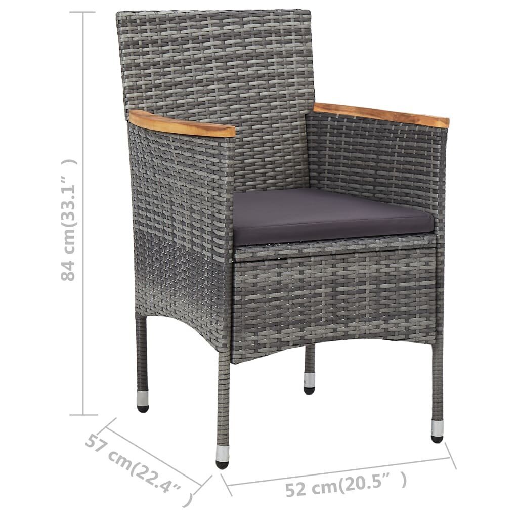 Āra krēsli, 2 gab. cena un informācija | Dārza krēsli | 220.lv