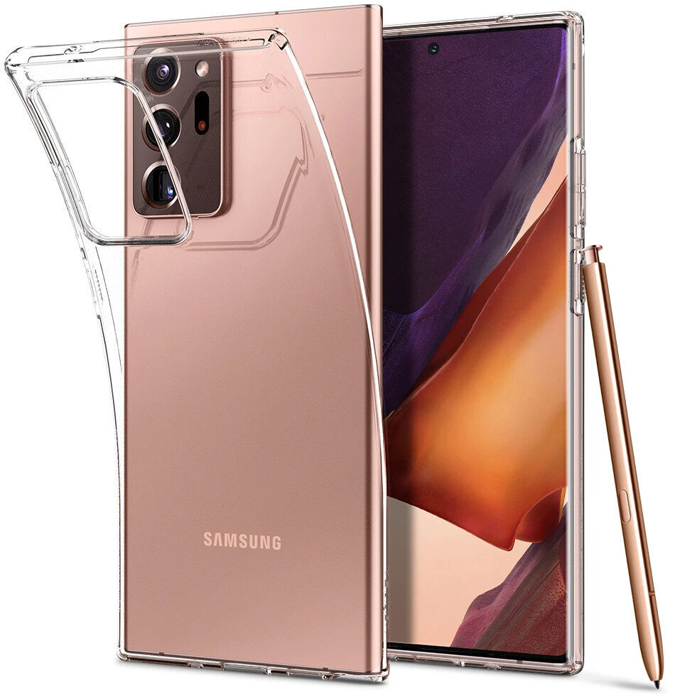 Caurspīdīgs telefona vāciņš priekš Samsung Galaxy Note 20 Plus cena un informācija | Telefonu vāciņi, maciņi | 220.lv