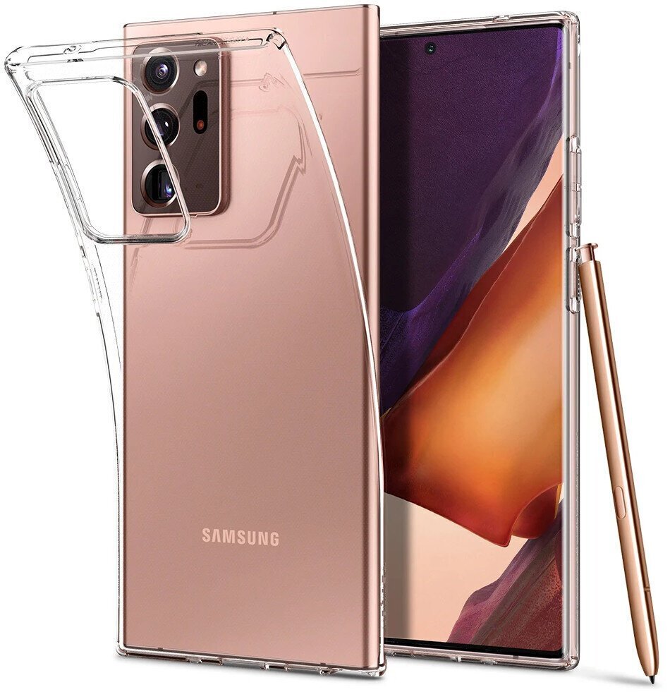 Caurspīdīgs telefona vāciņš priekš Samsung Galaxy Note 20 цена и информация | Telefonu vāciņi, maciņi | 220.lv